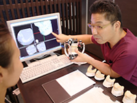 3Dシミュレーションにより詳細な治療計画を立案