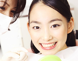 人工歯へのこだわり