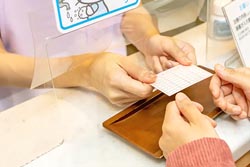 予診票の記入
